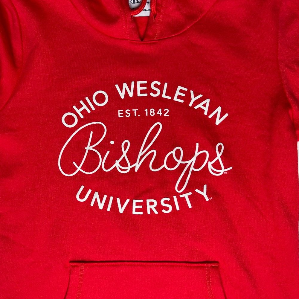 OWU Bishops Champion Red Pullover Hoodie XS